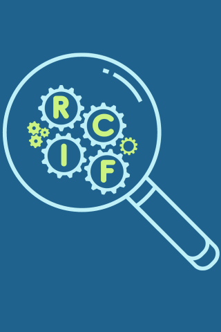 2024 RCIF Magnifying Glass Logo
